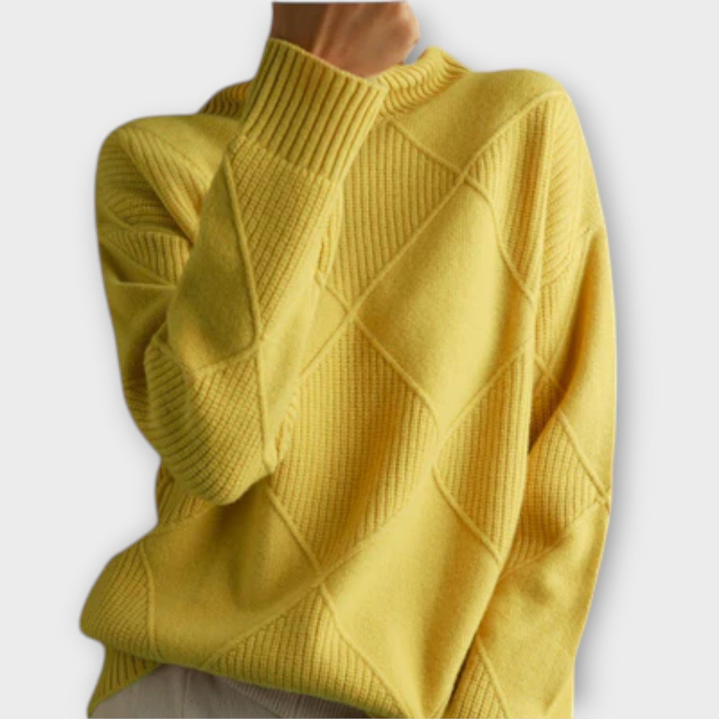 Lavina™ - Komfortabel rullekrave sweater