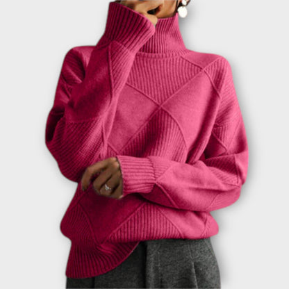 Lavina™ - Komfortabel rullekrave sweater