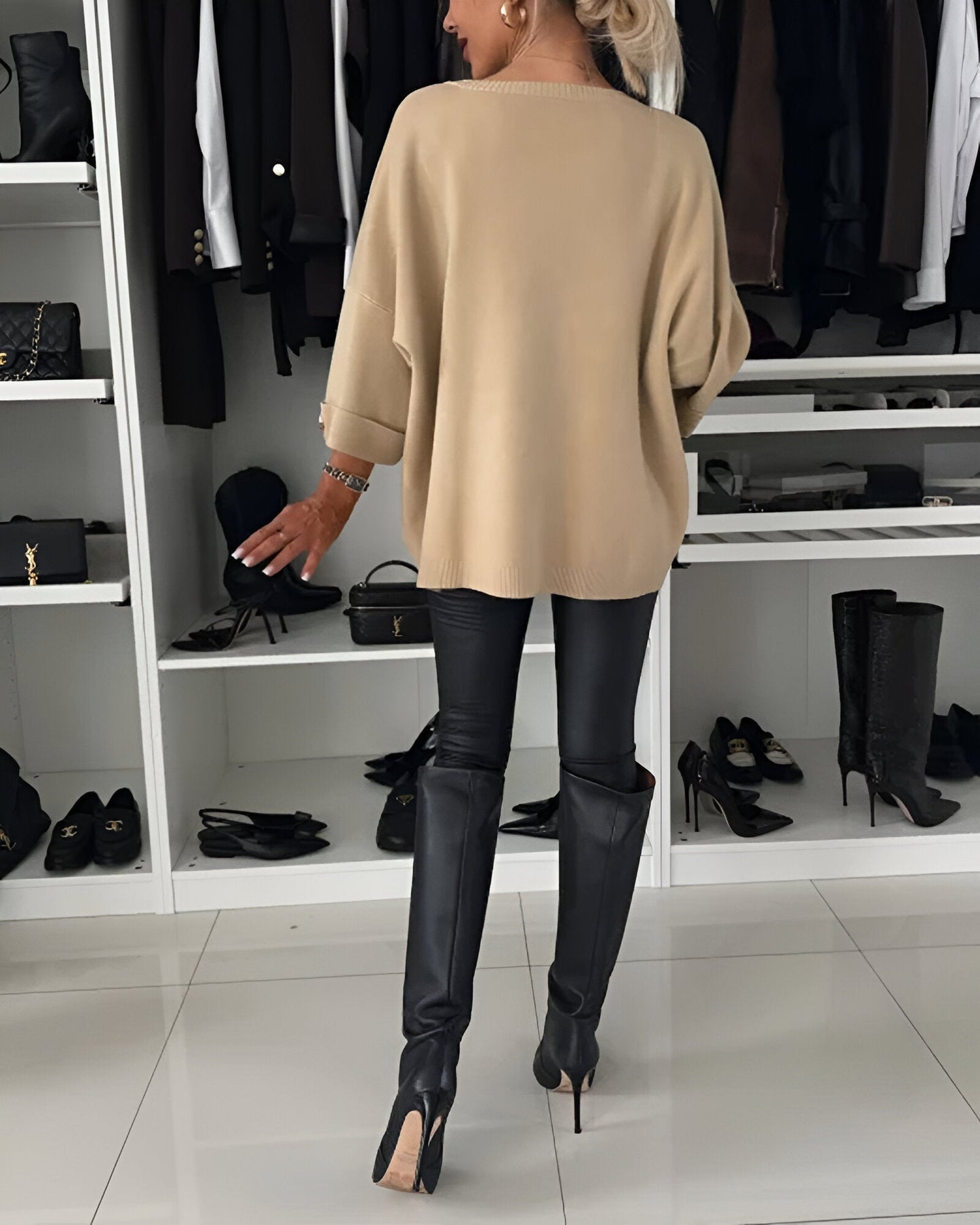 Lucía™ | Blød Sweater med Knapdetaljer