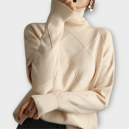 Lavina™ - Komfortabel rullekrave sweater