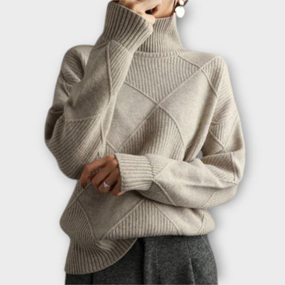 Lavina™ - Komfortabel rullekrave sweater