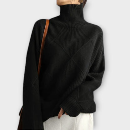 Lavina™ - Komfortabel rullekrave sweater