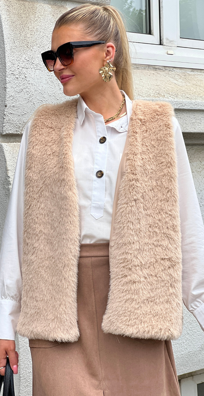 Amaline – Blød Pelsvest