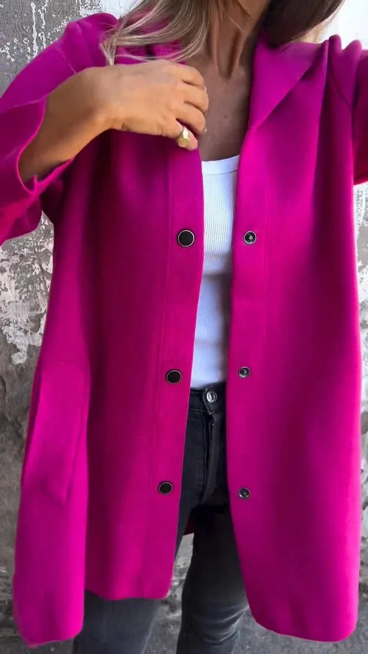 Hélène | Bomuldsjakke med Hætte