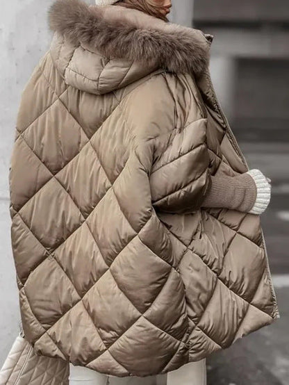 Rachel – Elegant frakke med rudemønster