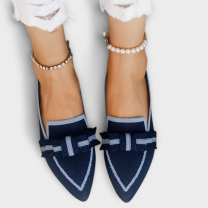 Ella – Elegant Sort Spids Loafer