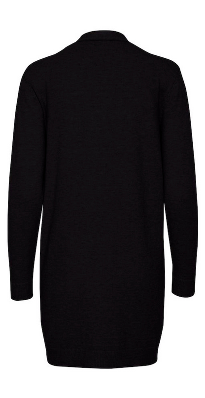 Anna – Lang, Blød Cardigan i Klassisk Snit