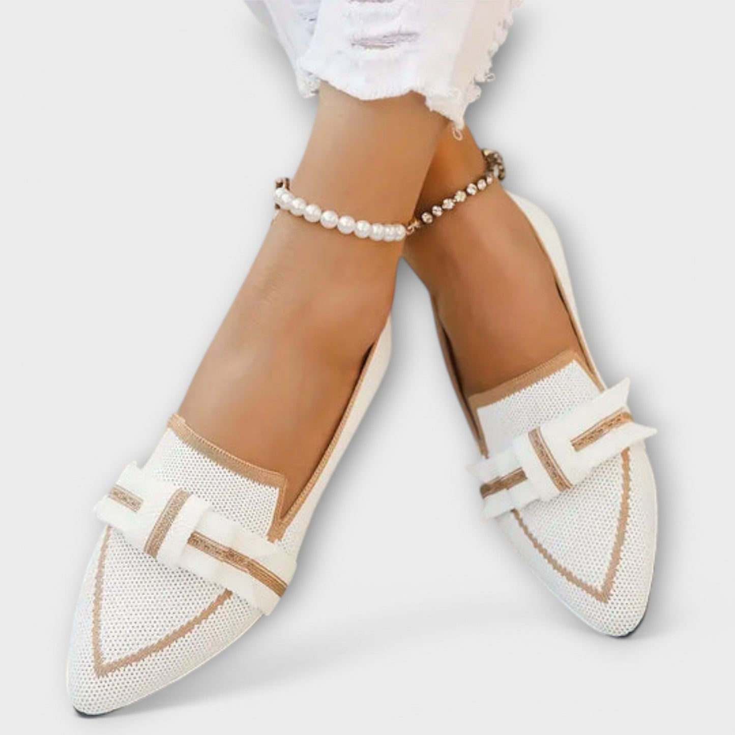 Ella – Elegant Sort Spids Loafer