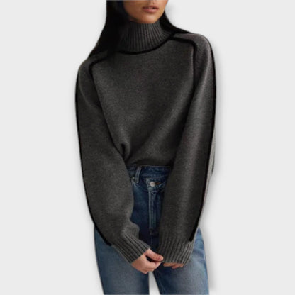 Mystica™ - Blød og elegant rullekrave sweater