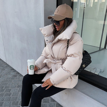 Leana – Elegant jakke med puffærmer til alle sæsoner