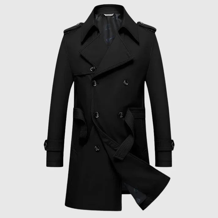 Lukas – Klassisk Trenchcoat i Premium Kvalitet