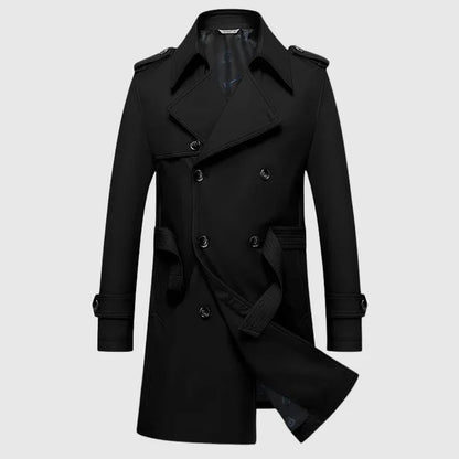 Lukas – Klassisk Trenchcoat i Premium Kvalitet