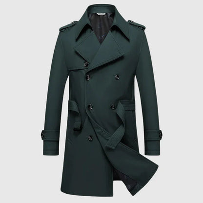 Lukas – Klassisk Trenchcoat i Premium Kvalitet